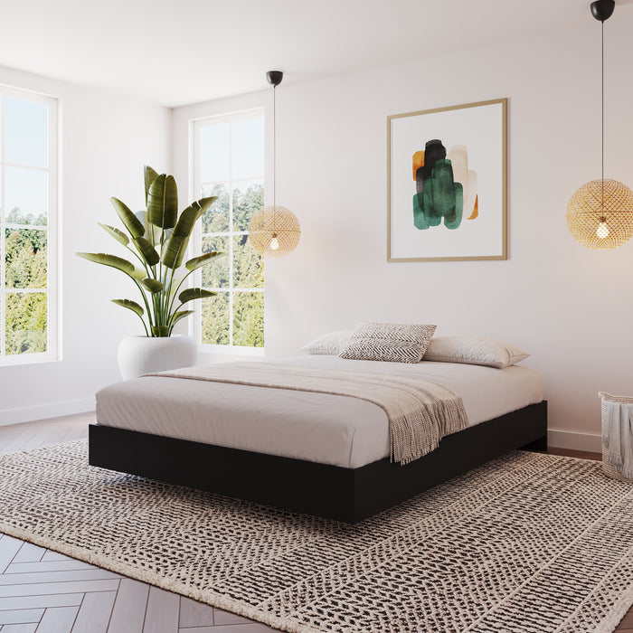 Nordika Full Platform Bed - Black