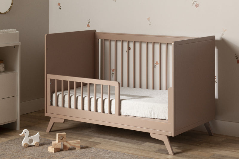 Milos Toddler Rail for Baby Crib - Pink Blush