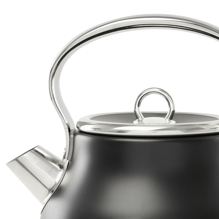 Haden Heritage Kettle - Black Chrome