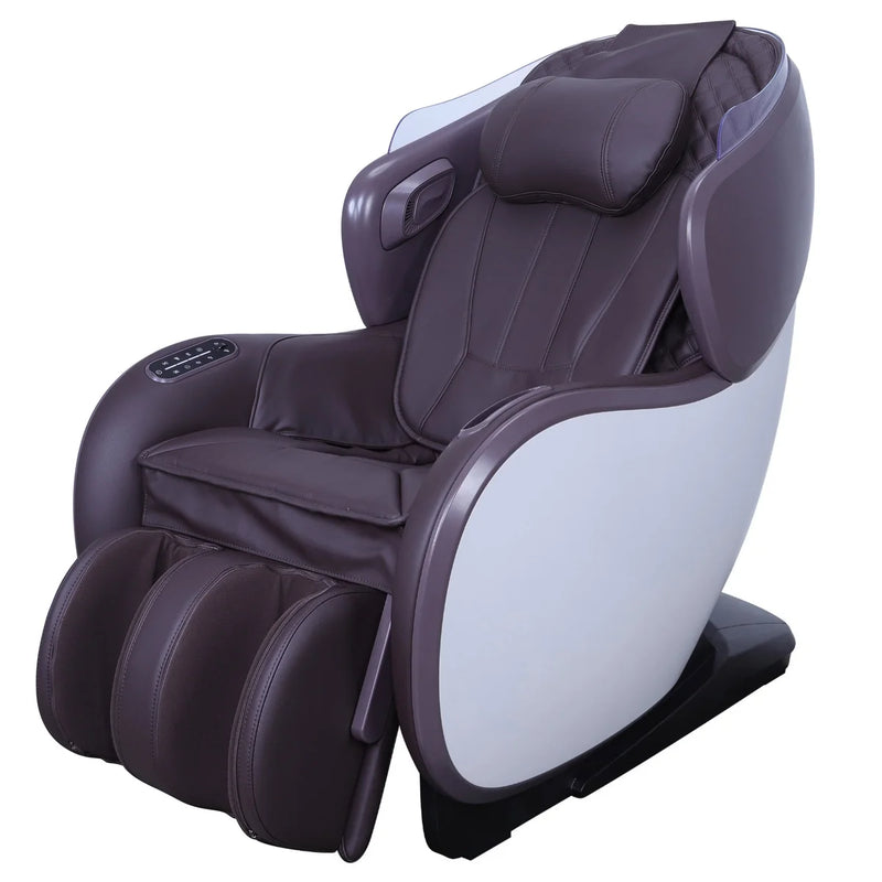 Synca Compact Massage Chair Circ 3 - Brown - The Brick