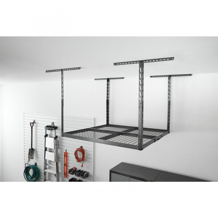 Gladiator Overhead Gearloft™ Hammered Granite Storage Rack - 4' x 4'