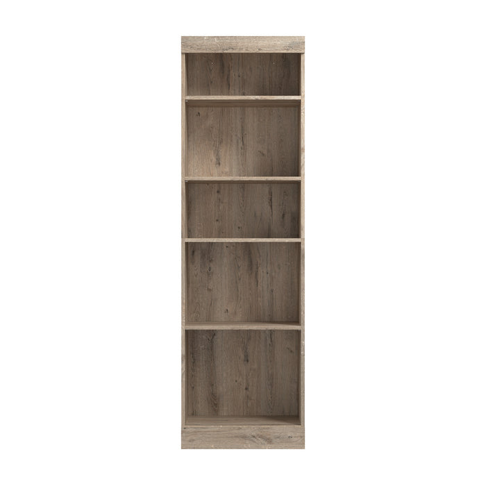 Bestar Pur 25 W Closet Organizer - Rustic Brown