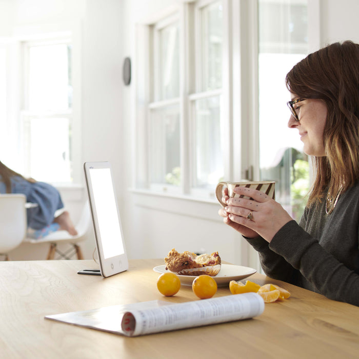 Verilux Happylight Touch Light Therapy Lamp - White