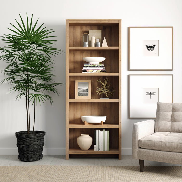 Prepac Moda Bookcase - Natural Oak