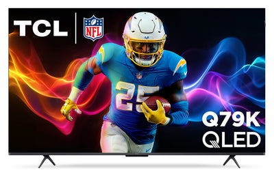 TCL 65" Q79K QLED 4K UHD Smart Google TV (65Q79K) – 2025 Model | Téléviseur intelligent QLED TCL Q79K UHD 4K de 65 po avec Google TVMC (65Q79K) - modèle 2025