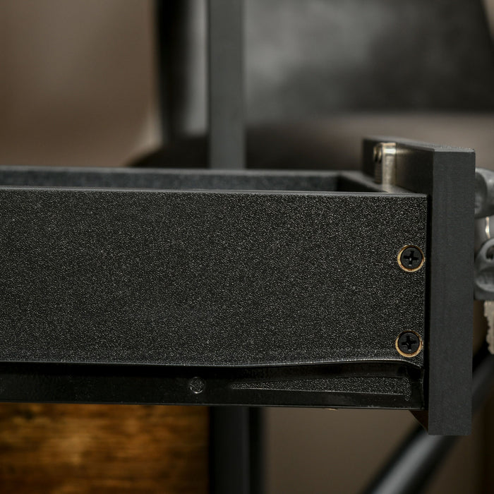 Vinsetto File Cabinet With Lock And Hanging Rail