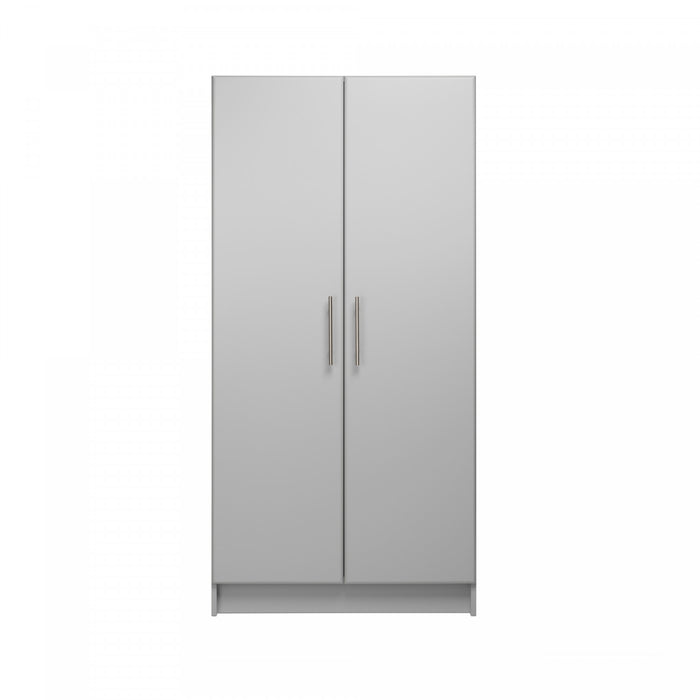 Elite Wardrobe Cabinet - Grey