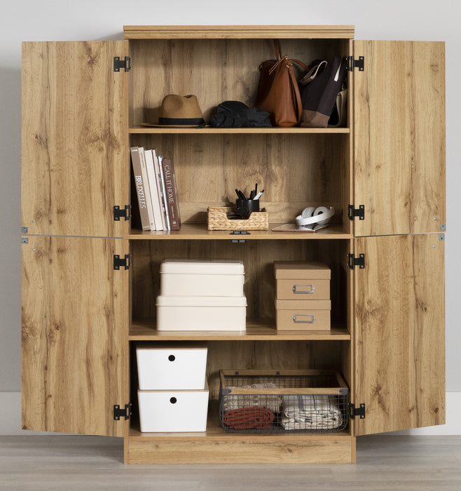 Morgan 4-door Accent Cabinet - Nordik Oak