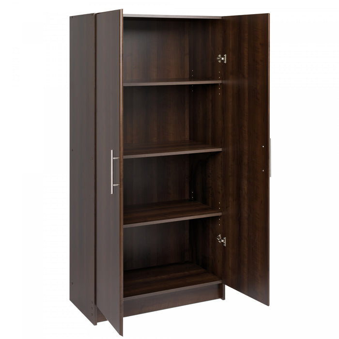 Elite 32\" Storage Cabinet - Espresso