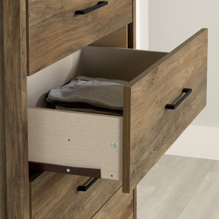 Gravity 5-drawer Chest - Natural Mango