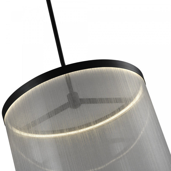 Cora Integrated Led Chandelier, Silver