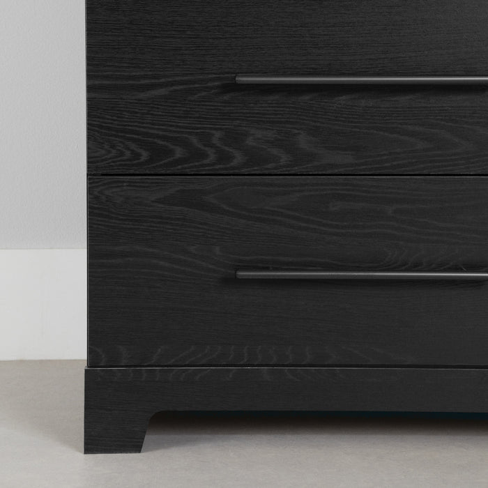 Primo 6-Drawer Dresser - Black Oak