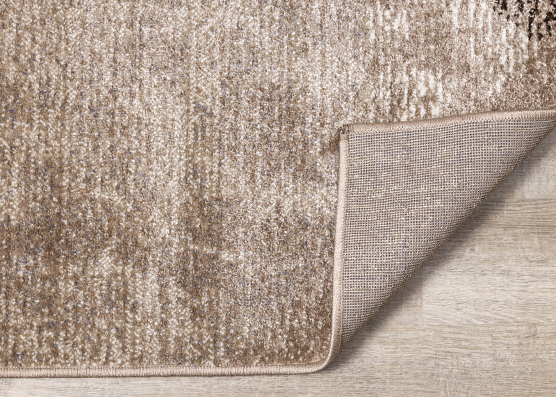 May Distressed Geometric Area Rug - 5'3\" x 7'7\"