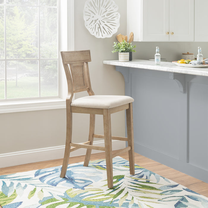 Rylan Fabric Barstool - Natural