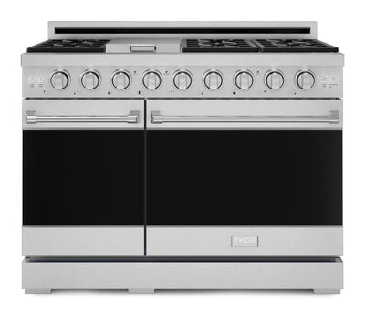 Gordon Ramsay Collection by Thor Kitchen 48" Freestanding Professional Gas Range - RSG48E|Cuisinière à gaz amovible de style professionnel collection Gordon Ramsay de Thor Kitchen de 48 po - RSG48E