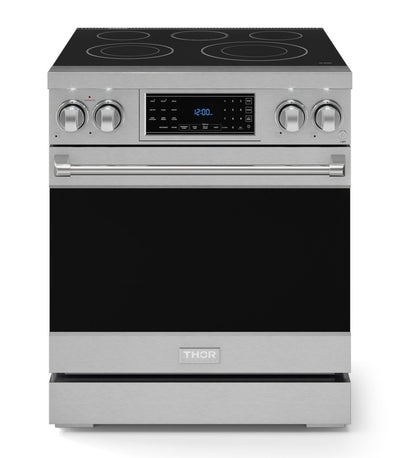 Gordon Ramsay Collection by Thor Kitchen 30" Freestanding Professional Electric Range with Tilt Panel Touch Control - RSE30|Cuisinière électrique amovible de style professionnel collection Gordon Ramsay de Thor Kitchen de 30 po - RSE30