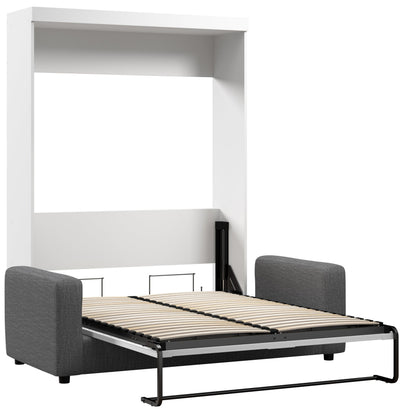 Bestar Pur Full Murphy Bed with Sofa - White|Lit escamotable Pur de Bestar avec sofa - blanc