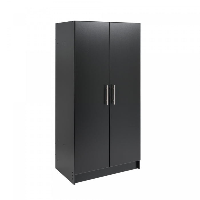 Elite 32\" Wardrobe Cabinet - Black