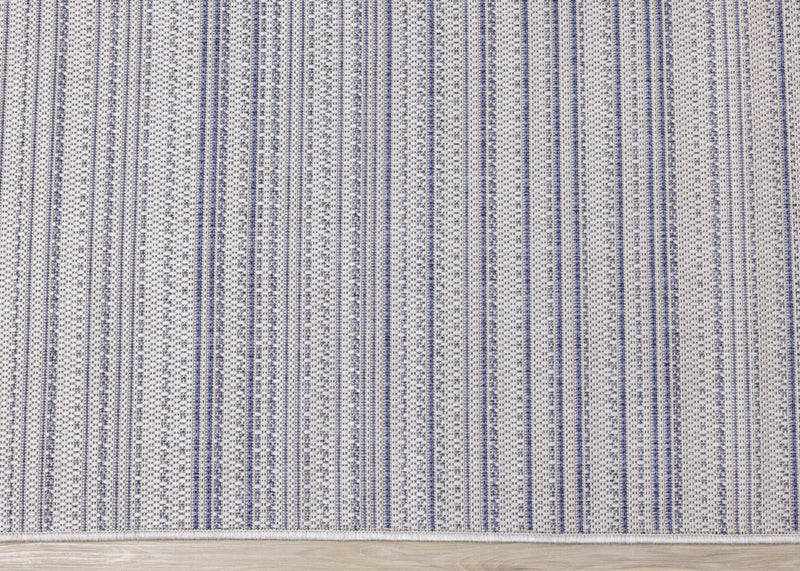 Cabana Textured Stripes Outdoor Area Rug - 7'10\" x 10'6\"