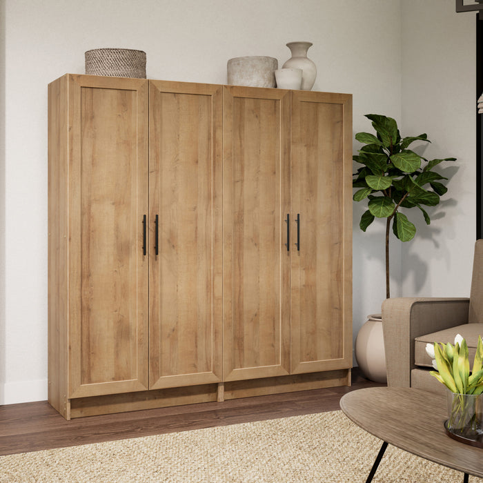 Prepac Elite Storage Cabinet - Natural Oak