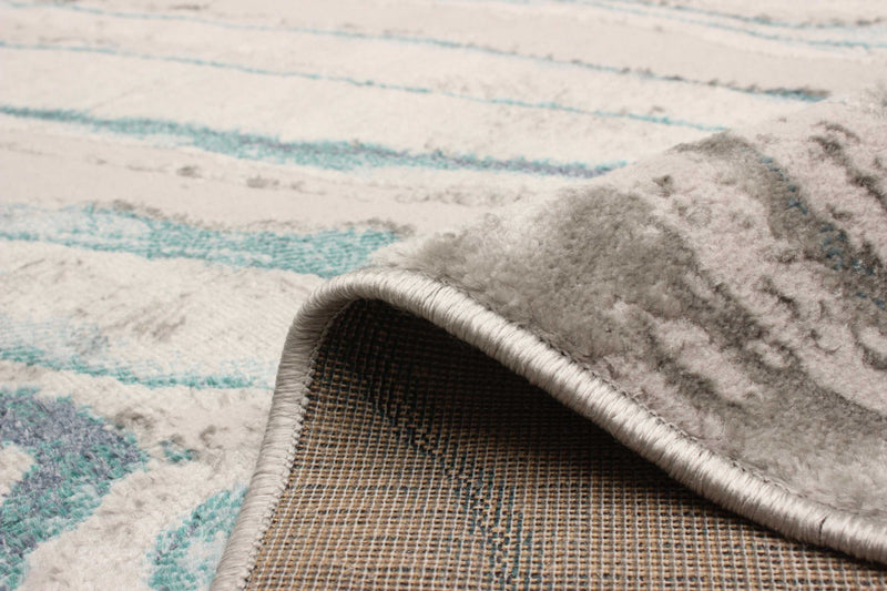 Zhara Teal Area Rug - 8'0\" x 10'0\"