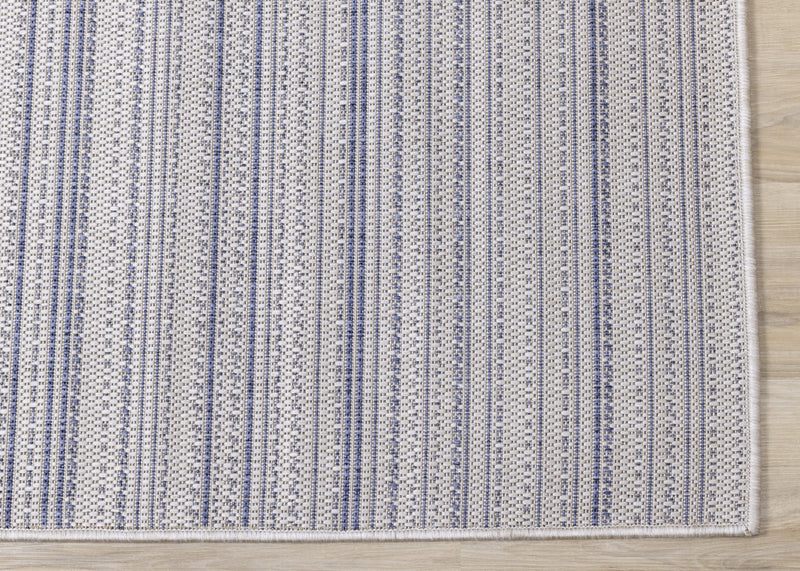 Cabana Textured Stripes Outdoor Area Rug - 7'10\" x 10'6\"