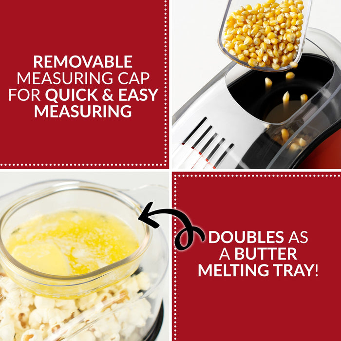 Nostalgia 16-Cup Air-Pop Popcorn Maker - APH200RED