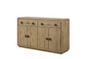 Austin Dining Server with Storage & 2 Drawers, 60\"W - Natural Oak Brown