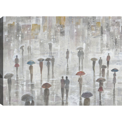 Rainy Day Canvas Wall Art - 30" x 40" | Œuvre d’art murale « Rainy Day » sur toile - 30 po x 40 po