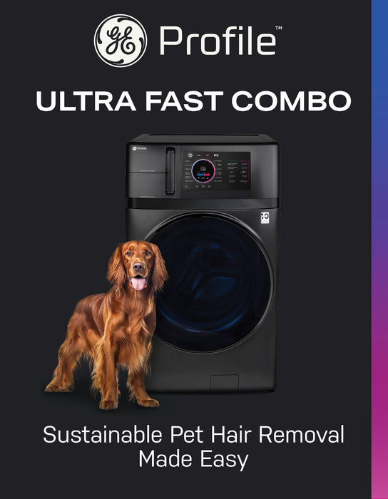 Profile 5.5 Cu. Ft. UltraFast All-in-One Washer/Dryer with Ventless Heat Pump and Pet Hair Removal Mode - PFQ97HSPVDS