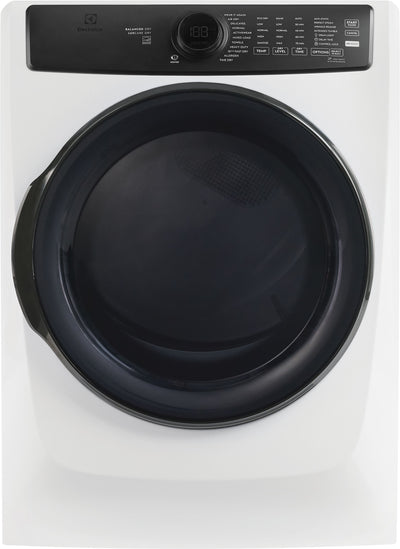 Electrolux 8.0 Cu. Ft. Front Load Perfect Steam™ Gas Dryer - Matte White - ELFG7738MW | Electrolux Sécheuse à gaz Perfect Steam™ à chargement frontal avec LuxCare® Dry et rafraîchissement instantané – 8,0 pi³ - ELFG7738MW