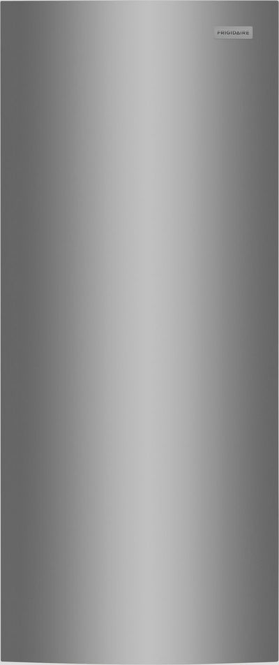 Frigidaire 13 Cu. Ft. Garage Ready Upright Freezer - Fingerprint-Resistant Stainless Steel Look - FFUE1326AV | Frigidaire Congélateur droit convertible de 13 pi³ parfait pour le garage - FFUE1326AV