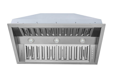 Hauslane Pro-Style 34" IN-R300 Built-In Range Hood - IN-R300SS-34|Hotte de cuisinière encastrée de style professionnel Hauslane IN-R300 de 34 po - IN-R300SS-34