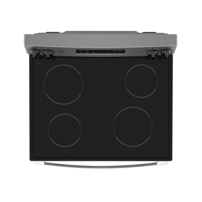GE 5 Cu. Ft. Electric Range with Self Clean and 4 Burners - Stainless Steel - JCB630SVSS