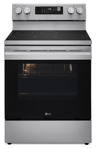 LG 30" 6.3 Cu. Ft. Induction Range with ProBake® Convection – Stainless Steel - LRIN6323YE | Cuisinière à induction LG de 6,3 pi3 et de 30 po avec convection ProBake ConvectionMD - acier inoxydable - LRIN6323YE