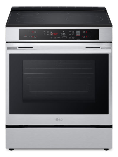 LG 30" 6.3 Cu. Ft. Induction Range with Air Fry - PrintProof Stainless Steel - LSIL6332XE | Cuisinière à induction LG de 6,3 pi3 et de 30 po avec friture à air - acier inoxydable PrintProofMC - LSIL6332XE