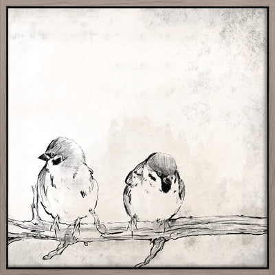 Gathering II Framed Canvas - 22" x 22" |Toile décorative encadrée « Gathering II » - 22 po x 22 po