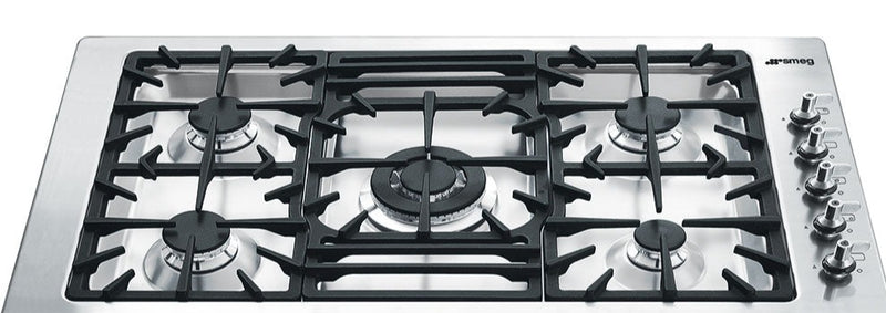 Smeg 36\" Gas Cooktop - PGFU36X