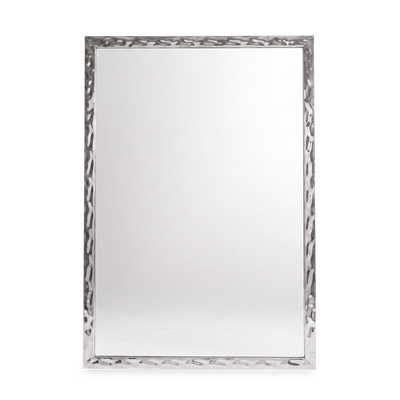 Hammerchrome 22x28 Rectangular Mirror - Silver | Miroir rectangulaire Hammerchrome 22 x 28 - argenté