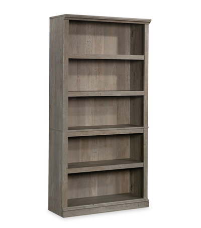 Alcott 35.28” 5-Shelf Bookcase with 3 Adjustable Shelves - Mystic Oak | Bibliothèque Alcott de 35,28 po à 5 tablettes dont 3 tablettes réglables - chêne mystique