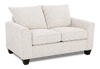 Made in Canada Customizable Sofa Lab Arc 63\" Fabric Loveseat – Teddy Riverrock