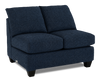 Made in Canada Customizable Sofa Lab Arc 46\" Armless Fabric Loveseat – Chenille Pacific