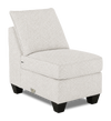 Made in Canada Customizable Sofa Lab Arc 46\" Fabric Armless Chair – Teddy Riverrock