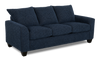 Made in Canada Customizable Sofa Lab Arc 38\" Fabric Sofa Bed - Chenille Pacific