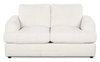 Made in Canada Customizable Sofa Lab Curve 65\" Fabric Loveseat - Teddy Riverrock