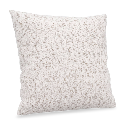Sofa Lab Fabric Accent Pillow – Teddy Snow | Coussin décoratif Sofa Lab en tissu - Teddy Snow
