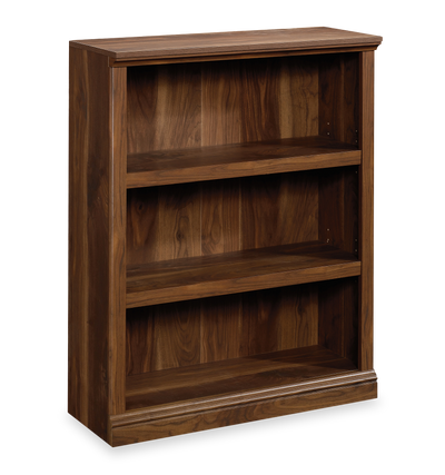 Smyth 35.28” 3-Shelf Bookcase – Grand Walnut | Bibliothèque Smyth de 35,28 po à 3 tablettes - noyer majestueux