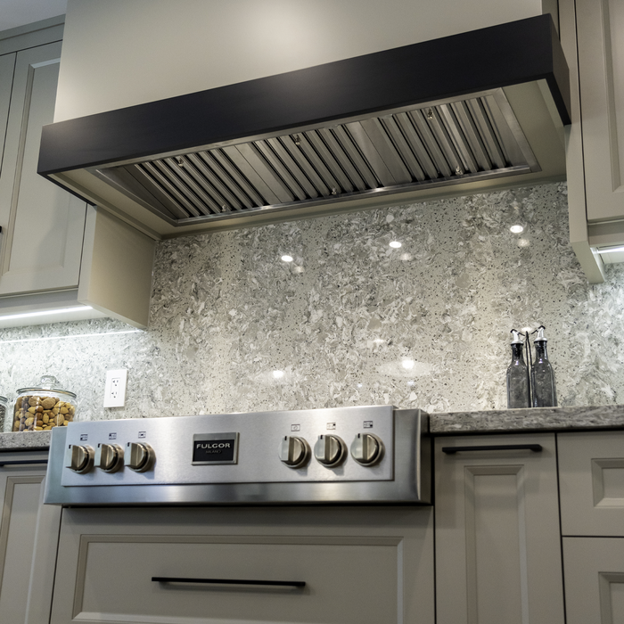 Victory 36\" 750 CFM Insert Range Hood Stainless Steel - Q5-36