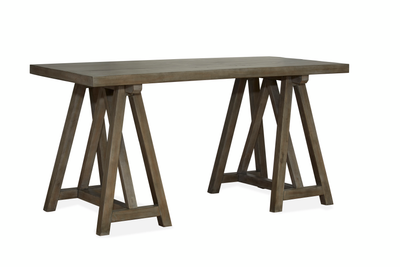 Gerrard 62" Desk - Dovetail Grey | Bureau Gerrard de 62 po - gris tourterelle
