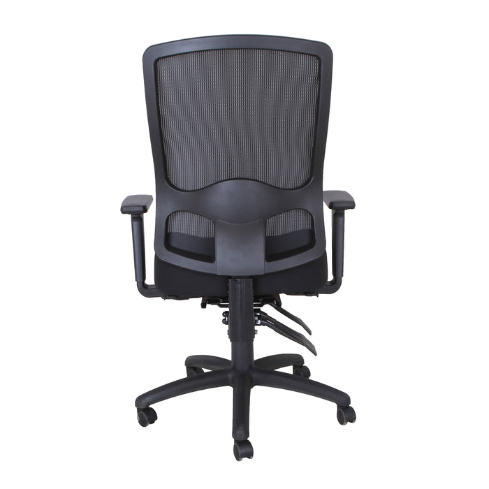Tygerclaw Adjustable Mid Back Mesh Task Office Chair - Black
